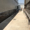 Demolición de muro existente y excavación para cimentación
