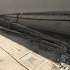 Demolición de muro existente y excavación para cimentación