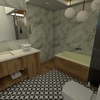 Render del diseño de baño
