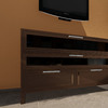 Diseño de mueble para TV en herrería