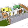Diseño interiores planta tipo