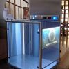 Elevador hidráulico de media cabina de fabricación nacional  para 2 niveles