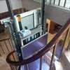 Elevador hidráulico de media cabina de fabricación nacional  para 2 niveles