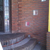Entrada fachada rustica