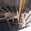 Escalera de caracol abierta
