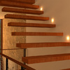 Escaleras flotantes