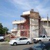 Fachada de la esquina de Av. Galván