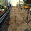 Impermeabilización con Prefabricado Copernit Italiano con gravilla roja en Azotea de Edificio.