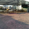 Impermeabilización con Prefabricado Copernit Italiano con gravilla roja en Azotea de Edificio.