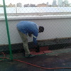 Impermeabilización con Prefabricado Copernit Italiano con gravilla roja en Azotea de Edificio.