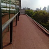 Impermeabilización con Prefabricado Copernit Italiano con gravilla roja en Azotea de Edificio.