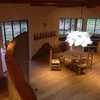Interior con duela de madera