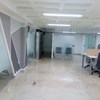 Interior de oficina geométrica