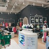 Interior de tienda deportiva