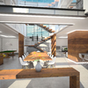 interiores comedor/cocina/sala/armonía