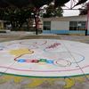 Juego didáctico en piso "Circuito"