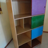 Librero con puertas corredizas. Escuela Primaria