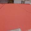 LOSA IMPERMEABILIZADA CON MATERIAL ACRILICO ROJO