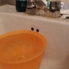 Mezcladora de lavabo en mal estado