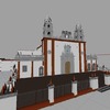 Modelado 3D de Antiguo templo de Santiago Apóstol.