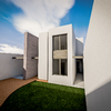 Modelado 3D y visualización de proyecto de casa-habitación.