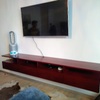 Mueble de TV en Madera de Caoba