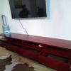 Mueble de TV en Madera de Caoba