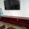 Mueble de TV en Madera de Caoba