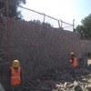 muro de piedra artezanal