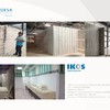 Muros divisorios de baños y oficinas CEDIS Soriana