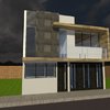 Perspectiva de diseño de fachada