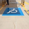 Pintura en estacionamiento