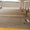 Pintura en líneas de estacionamiento