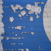 Pintura vieja y desprendida