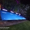 Piscina de noche