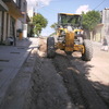 Preparación de terracería en calle