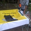 Pruebas de adherencia de lona