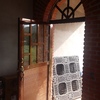 Puerta con chapa residencial