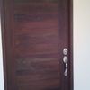 Puerta de habitación en Caoba