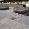 Pulido de piso de mármol
