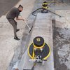 Pulido de piso de mármol