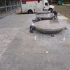 Pulido de piso de mármol