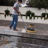 Pulido de piso de mármol