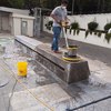 Pulido de piso de mármol