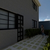 Render fachada posterior