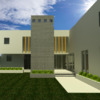 Render Fachada Principal de casa habitación