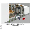 Render Perspectiva Angulo Superior frontal del Conjunto