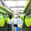 Sanitización de camiones