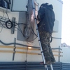 Soldado de mástil a Soportes de fijacion