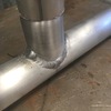 soldadura en uno de aluminio